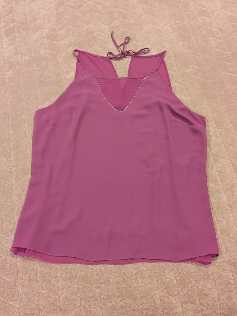 White House Black Market XL Halter Blouse